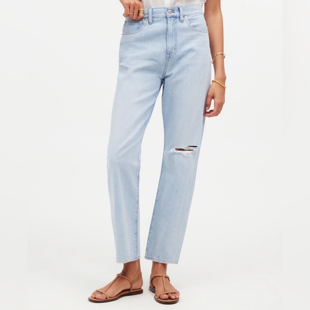 Madewell: The '90s Straight Crop Jean